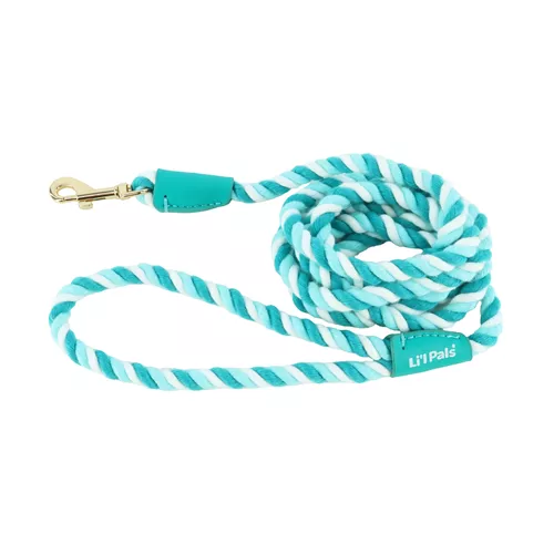 Li'l Pals® Candy Striped Rope Leash Product image