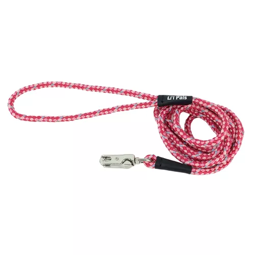 Li'l Pals® Reflective Tri-Color Rope Dog Leash Product image