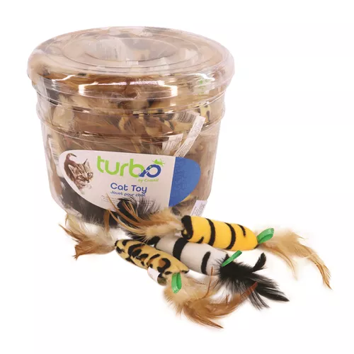 Turbo® Feather Toys Bulk Cat Toy Bin Product image