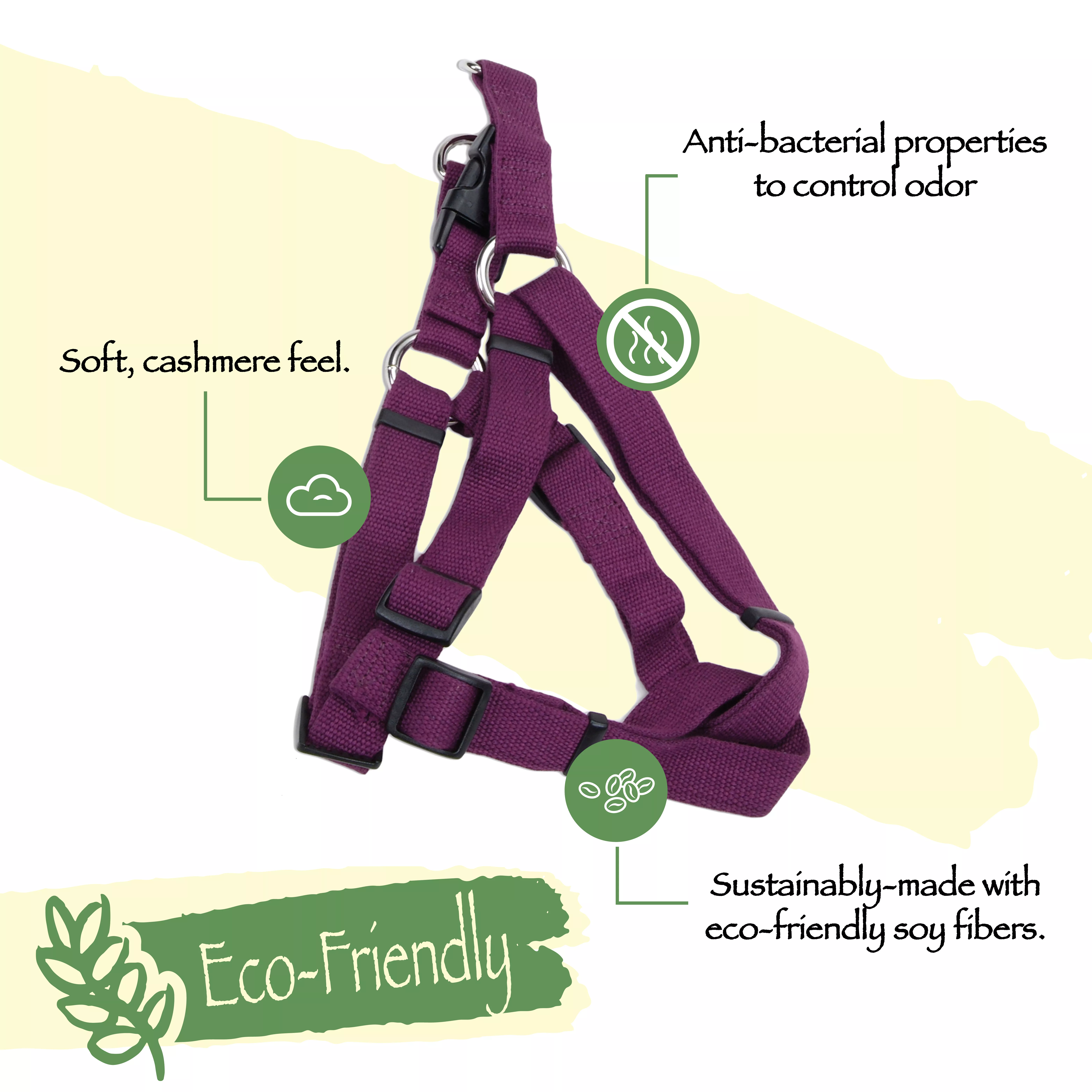 New Earth® Soy Comfort Wrap Adjustable Dog Harness