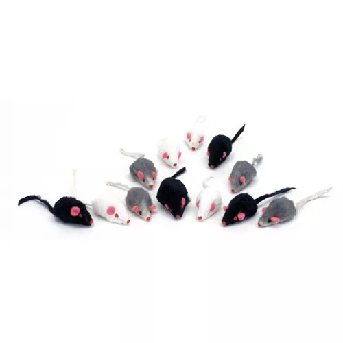 Turbo® by Coastal® Assorted Mice Cat Toys Product image