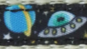 Li'l Pals by Coastal Charming Ribbon Overlay Dog Collar