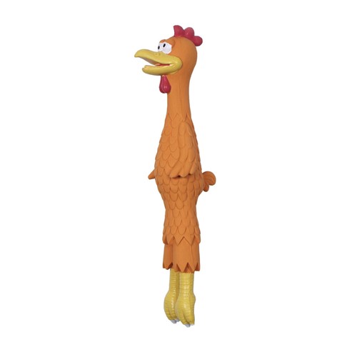 Rascals® 15" Latex Orange Rooster Dog Toy Product image