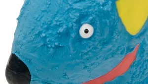 Li'l Pals 4" Latex Blue Dog Toy