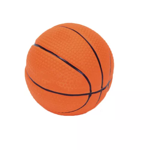 Rascals® by Coastal® 2.5" Latex Basketball Dog Toy Product image
