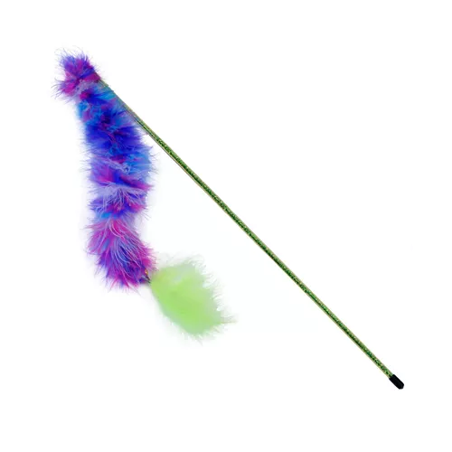 Turbo® by Coastal® Feather Tail Teaser Cat Toy Product image