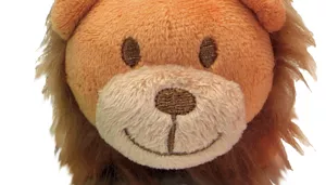 Li'l Pals Plush Dog Toy with Squeaker