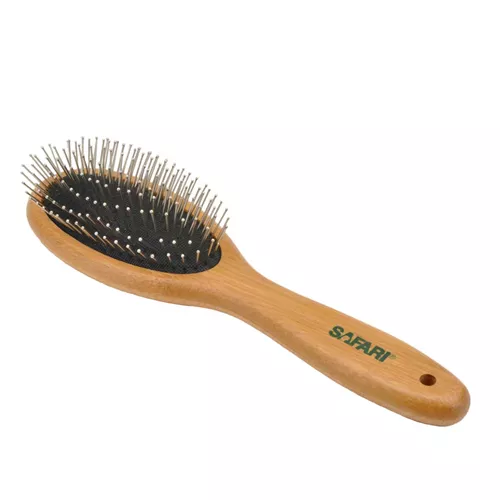 Safari® by Coastal® Wire Pin Dog Brush with Bamboo Handle Product image