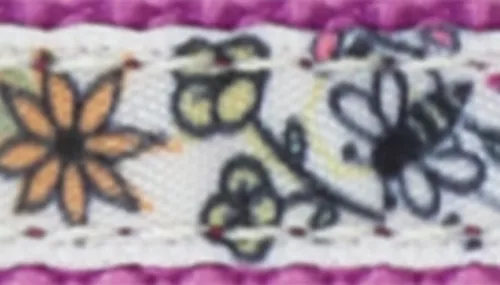 Li'l Pals® by Coastal® Charming Ribbon Overlay Dog Collar Product image