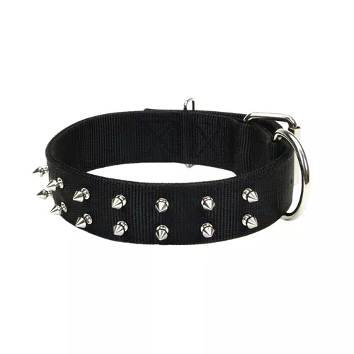 Coastal® Macho Dog® Double-Ply Spiked Dog Collar with Roller Buckle Product image
