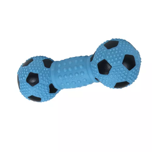 Rascals® by Coastal® 5.5" Latex Soccer Ball Dumbbell Dog Toy Product image