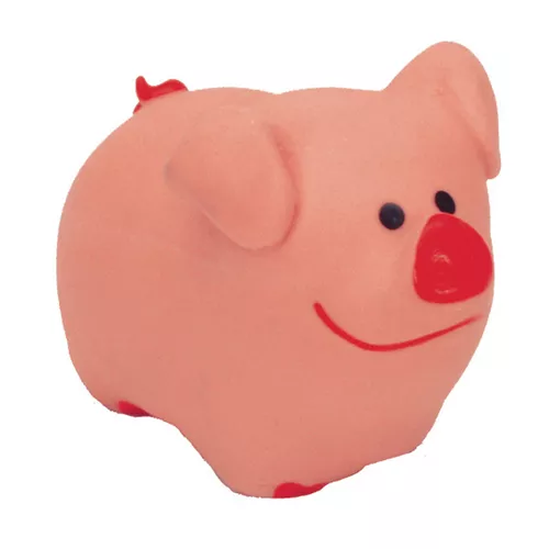 Li'l Pals® by Coastal® 3" Latex Pig Dog Toy Product image