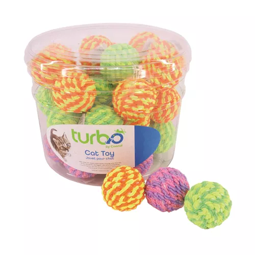 Turbo® by Coastal® Rattle Balls Bulk Cat Toy Bin Product image