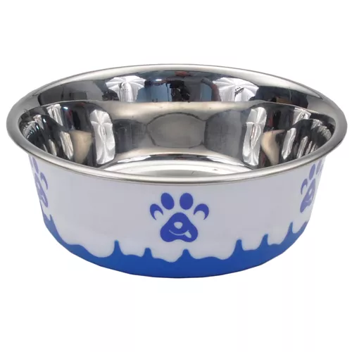 Maslow® by Coastal® Design Series Non-Skid Paw Design Dog Bowls Product image