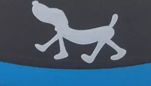 Maslow Design Series Non-Skid Pup Design Dog Bowls