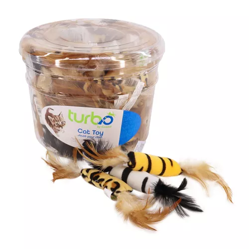 Turbo® Feather Toys Bulk Cat Toy Bin Product image