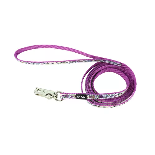 Li'l Pals® by Coastal® Charming Ribbon Overlay Dog Leash Product image
