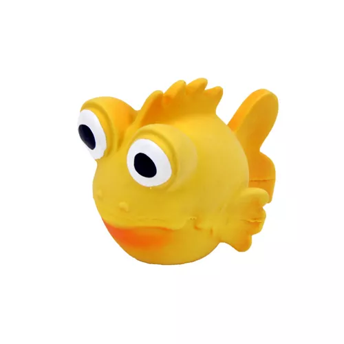 Rascals® by Coastal® 3.5" Latex Goldfish Dog Toy Product image