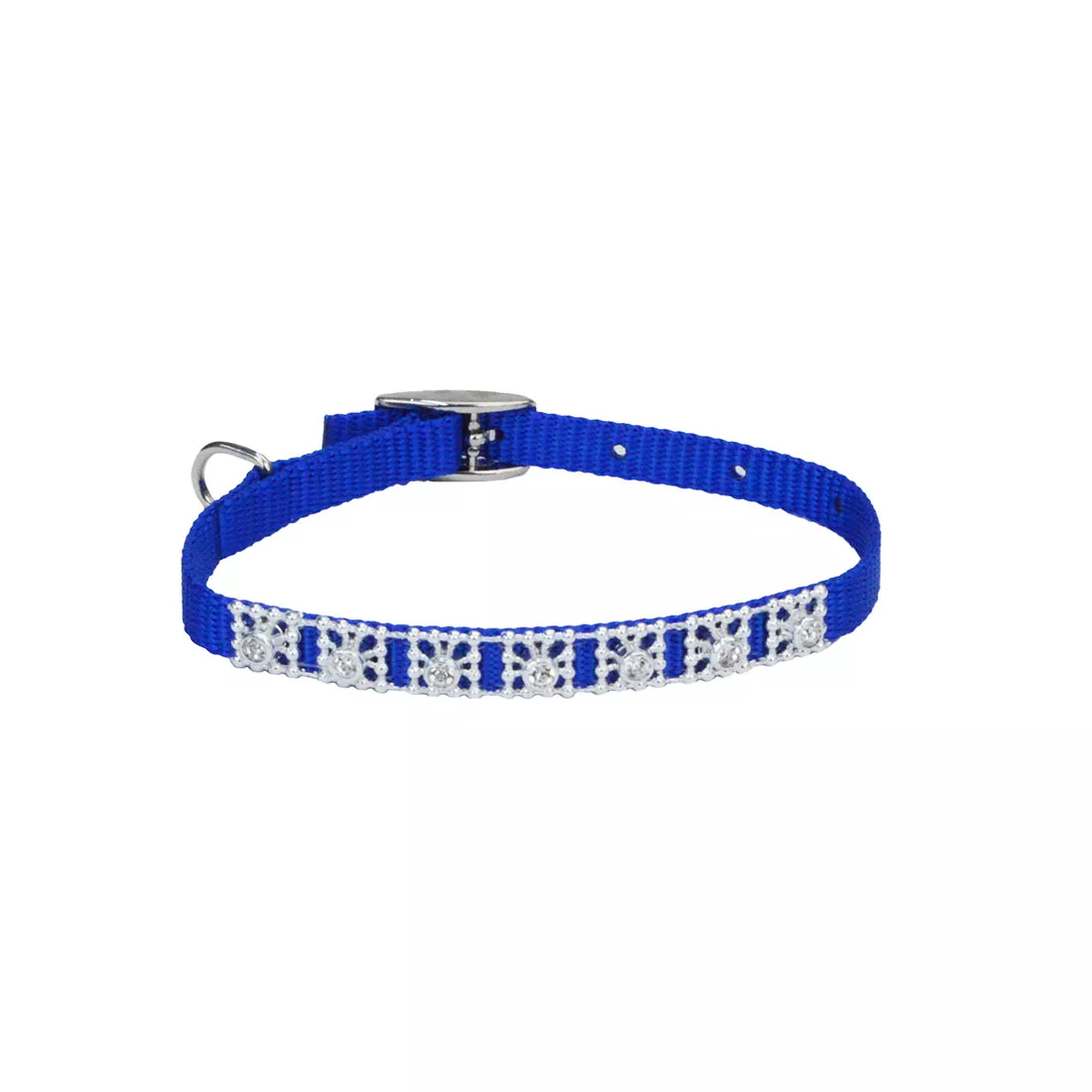 Li'l Pals® Jeweled Nylon Dog Collar